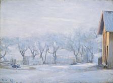 White Frost, 1889. Creator: Erik Werenskiold