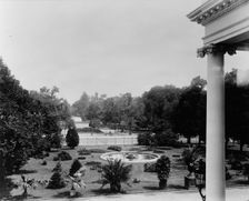 White House, 1600 Pennsylvania Avenue, Washington, D.C., 1897, printed later. Creator: Frances Benjamin Johnston