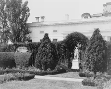 White House, 1600 Pennsylvania Avenue, Washington, D.C., 1921. Creator: Frances Benjamin Johnston