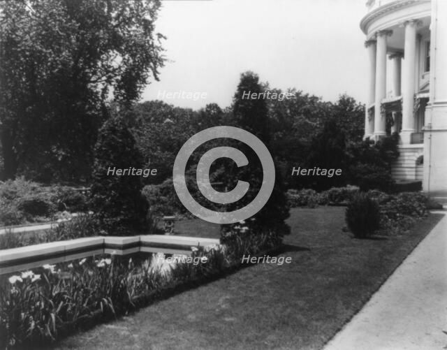 White House, 1600 Pennsylvania Avenue, Washington, D.C., 1921. Creator: Frances Benjamin Johnston.