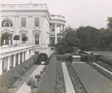 White House, 1600 Pennsylvania Avenue, Washington, D.C., 1921. Creator: Frances Benjamin Johnston