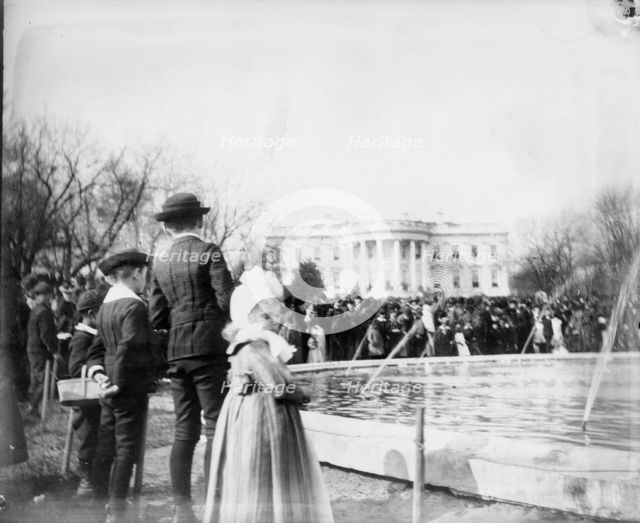 White House, 1889--Easter Monday, 1889. Creator: Frances Benjamin Johnston.