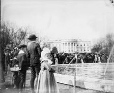 White House, 1889--Easter Monday, 1889. Creator: Frances Benjamin Johnston