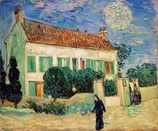 White House at Night, 1890. Creator: Vincent van Gogh