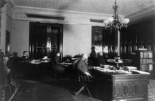 White House employees, between 1889 and 1906. Creator: Frances Benjamin Johnston