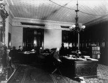 White House employees, between c1884 and 1910. Creator: Frances Benjamin Johnston