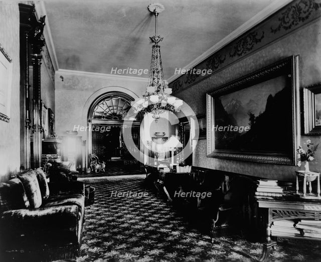 White House, east corridor, between 1889 and 1906. Creator: Frances Benjamin Johnston.