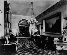 White House, east corridor, between 1889 and 1906. Creator: Frances Benjamin Johnston