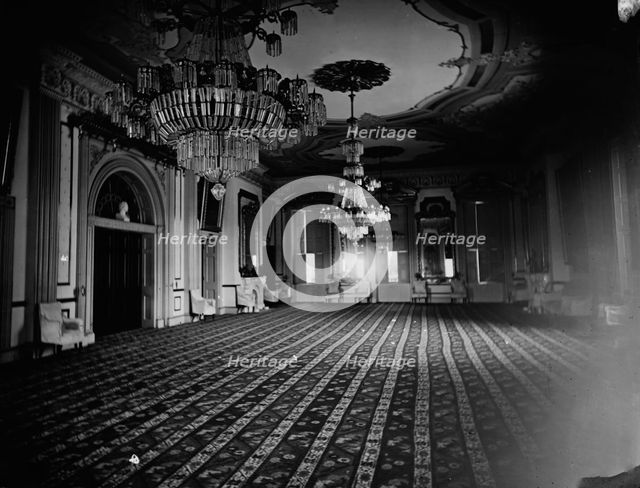 White House, East Room, between 1860 and 1880. Creator: Unknown.