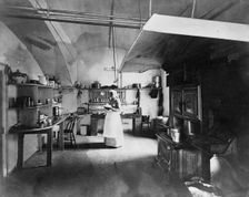 White House kitchen, between c1891 and 1893. Creator: Frances Benjamin Johnston