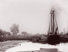 White House Landing, Pamunkey River, 1861-65. Creator: Tim O'Sullivan