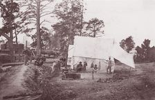 White House Landing, Pamunkey River, 1861-65. Creator: Tim O'Sullivan