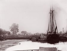 White House Landing, Pamunkey River, 1861-65. Creator: Tim O'Sullivan
