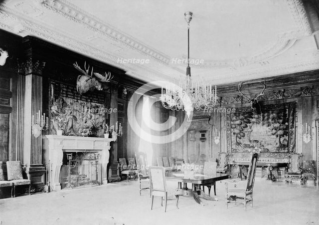 White House State Dining Room, between 1889 and 1906. Creator: Frances Benjamin Johnston.