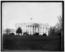 White House, Washington, D.C., between 1880 and 1897. Creator: William H. Jackson