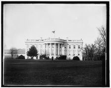 White House, Washington, D.C., between 1880 and 1897. Creator: William H. Jackson