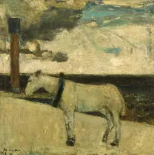 White Horse, 1928. Creator: Philibert Cockx