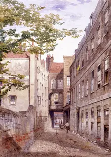 White Horse Inn, Fetter Lane, London, 1882. Artist: John Crowther