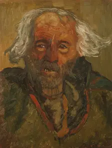 White-Haired Lapp, Kvikkjokk, c1900s. Creator: Helmer Osslund