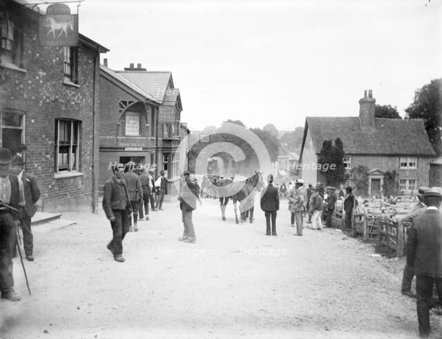 White Hart Inn, East Ilsley, Berkshire, c1860-c1922. Artist: Henry Taunt