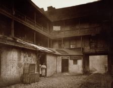 White Hart Inn Yard, Southwark, c1881. Creator: Henry Dixon & Son