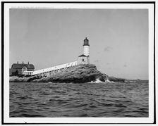 White Island Light, Isles of Shoals, N.H., c1901. Creator: Unknown