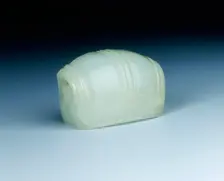 White jade chignon, Ming dynasty, China, 1368-1644. Creator: Unknown