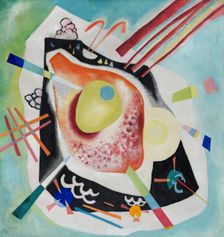 White Oval, 1921. Creator: Vassily Kandinsky