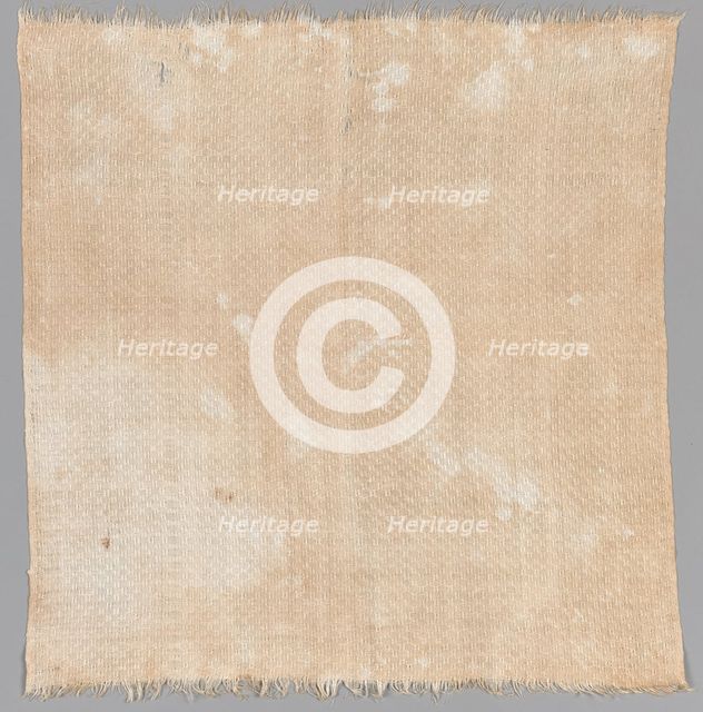 White Linen Piece, c. 1800. Creator: Unknown.