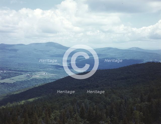 White Mountains National Forest, New Hampshire, 1943. Creator: John Collier.