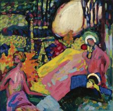 White Sound. Artist: Kandinsky, Wassily Vasilyevich (1866-1944)