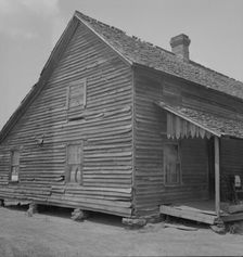 White sharecropper's house near Gaffney, South Carolina, 1937. Creator: Dorothea Lange