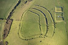 White Sheet Castle, a multivallate hillfort earthwork, bowl barrow earthwork and covered..., 2023 Creator: Damian Grady