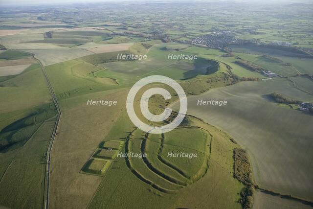 White Sheet Castle, White Sheet Hill, near Mere, Wiltshire, 2007. Artist: Historic England Staff Photographer.