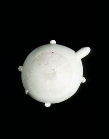 White stoneware tortoise float, Qing dynasty, China, 18th century. Creator: Unknown