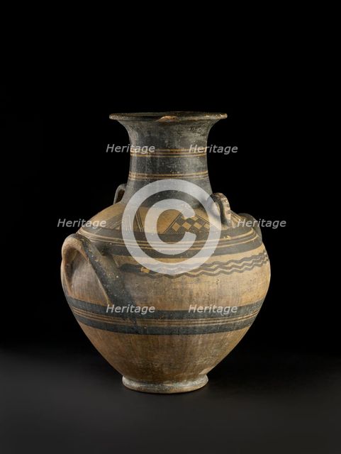 White-Painted I amphora, Cypro-Geometric I Period, (c1050-c950 BC). Artist: Unknown.