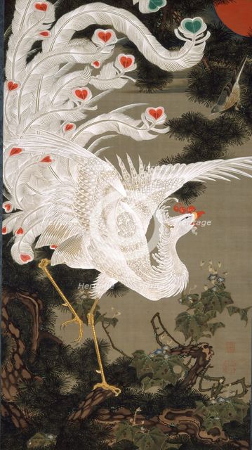 White Phoenix and Old Pine Tree, 1766.