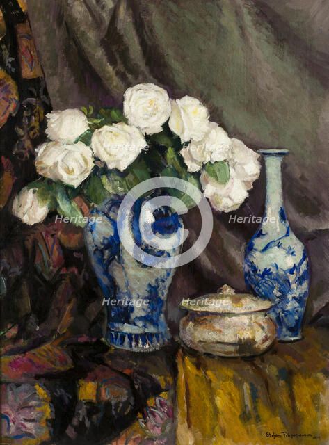 White Roses, 1919. Creator: Stephan Filipkiewicz.