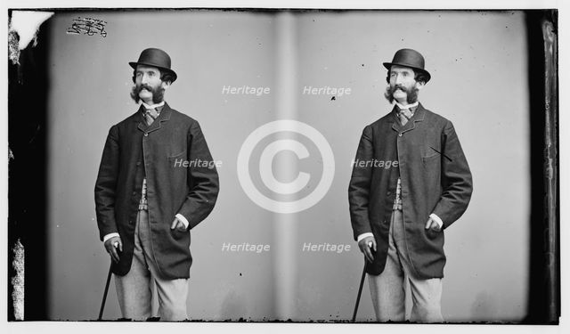 White, Richard Grant, ca. 1860-1865. Creator: Unknown.