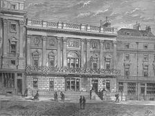 White's Club, Westminster, London, c1875 (1878)