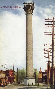 White Water Tower, St Louis, Missouri, USA, 1911