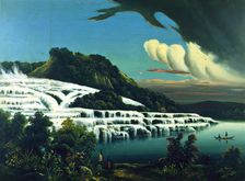 White Terraces, Rotomahana, (c1890s). Creator: William Binzer