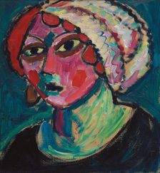 White Turban, 1912. Creator: Javlensky, Alexei, von (1864-1941)