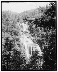 Whitewater Falls, Sapphire, N.C., (1902?). Creator: William H. Jackson