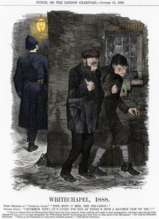 Whitechapel 1888. Artist: Joseph Swain