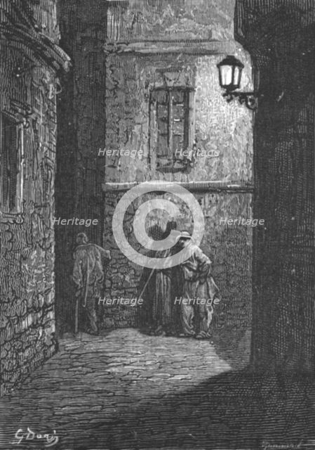 'Whitechapel - A Shady Place', 1872.  Creator: Gustave Doré.