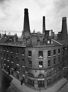 Whitefriars Glassworks, City of London. Creator: Unknown