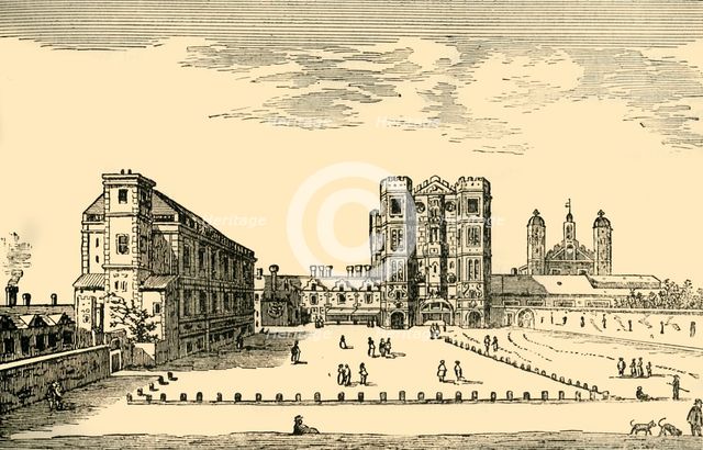 'Whitehall about 1650', (1881). Creator: Unknown.