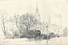 Whitehall c1893. Artist: Herbert Menzies Marshall