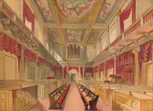 Whitehall Chapel c1845, (1864)